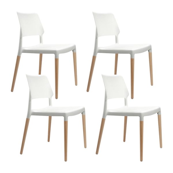Stackable Wooden Dining Chairs