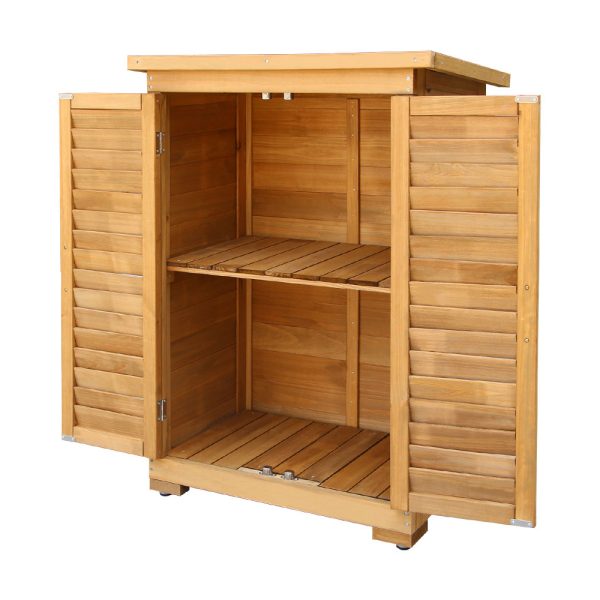 Gardeon Wooden Garden Storage Cabinet Portable