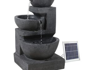 Gardeon Solar Fountain with LED Lights