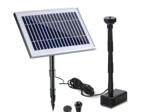Gardeon Solar Pond Pump Powered Water Outdoor Submersible Fountains Filter 4.6FT