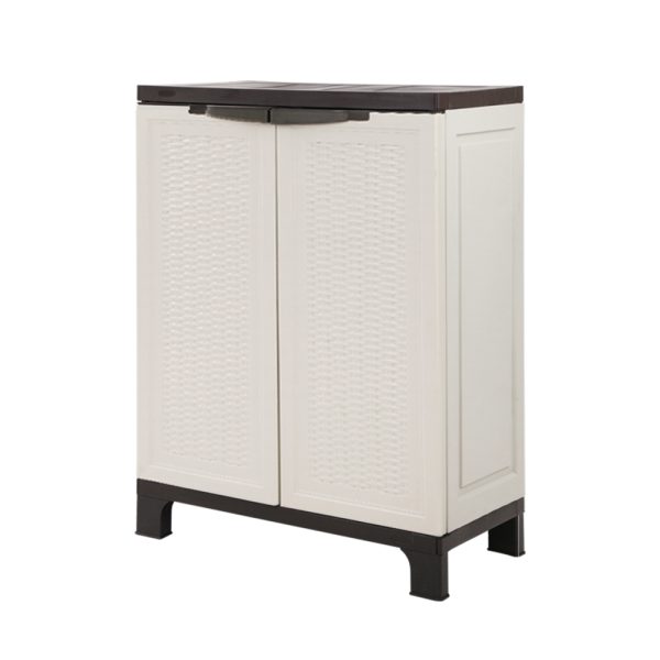 Gardeon Outdoor Storage Cabinet Lockable 92cm