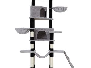 i.Pet Cat Tree Tower Scratching Post Scratcher Wood Condo House Play Bed 161cm