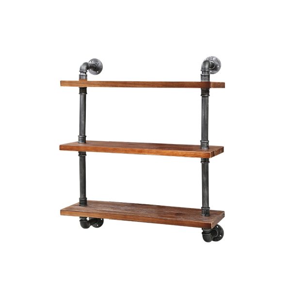 Industrial Pipe Wall Shelves