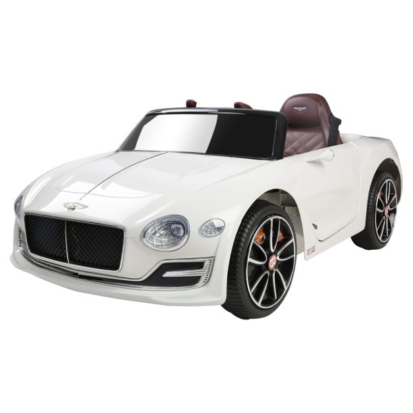 Bentley White Electric 12V Battery Car