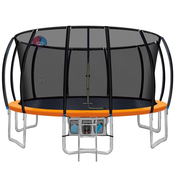 Everfit 16FT Trampoline Round With Basketball Hoop