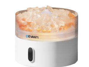 Devanti Aroma Diffuser Aromatherapy Essential Oils Air Humidifier LED Crystal