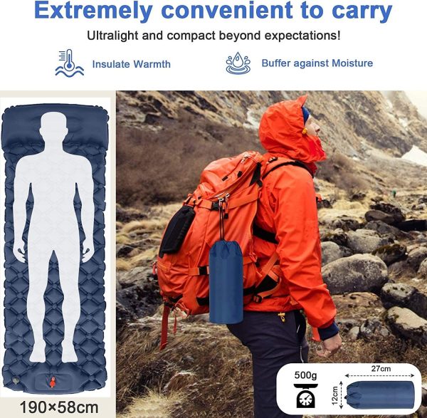 Buy Inflatable Camping Sleeping Pad