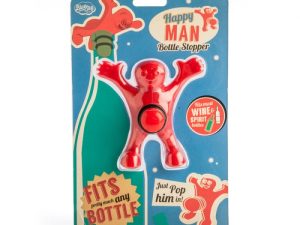 Happy Man Bottle Stopper