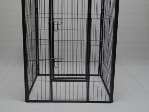 4 Panels 100 cm Heavy Duty Pet Dog Cat Puppy Rabbit Exercise Playpen Fence Extension